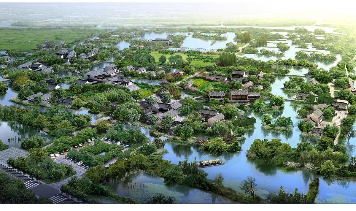 图片[27]-美丽乡村规划PS设计鸟瞰图PSD素材山地旅游度假村景观田园综合体-大怪兽分享