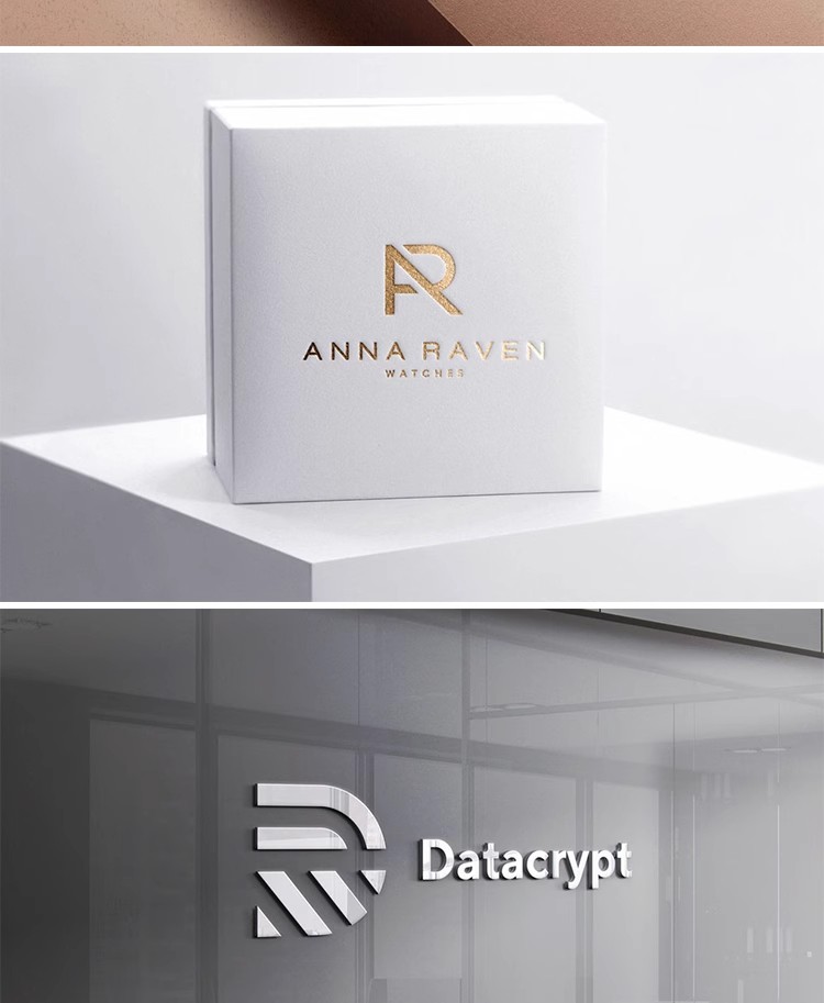 图片[11]-YJ-401企业LOGO品牌标志效果展示提案烫金压痕贴图样机PSD素材图-大怪兽分享