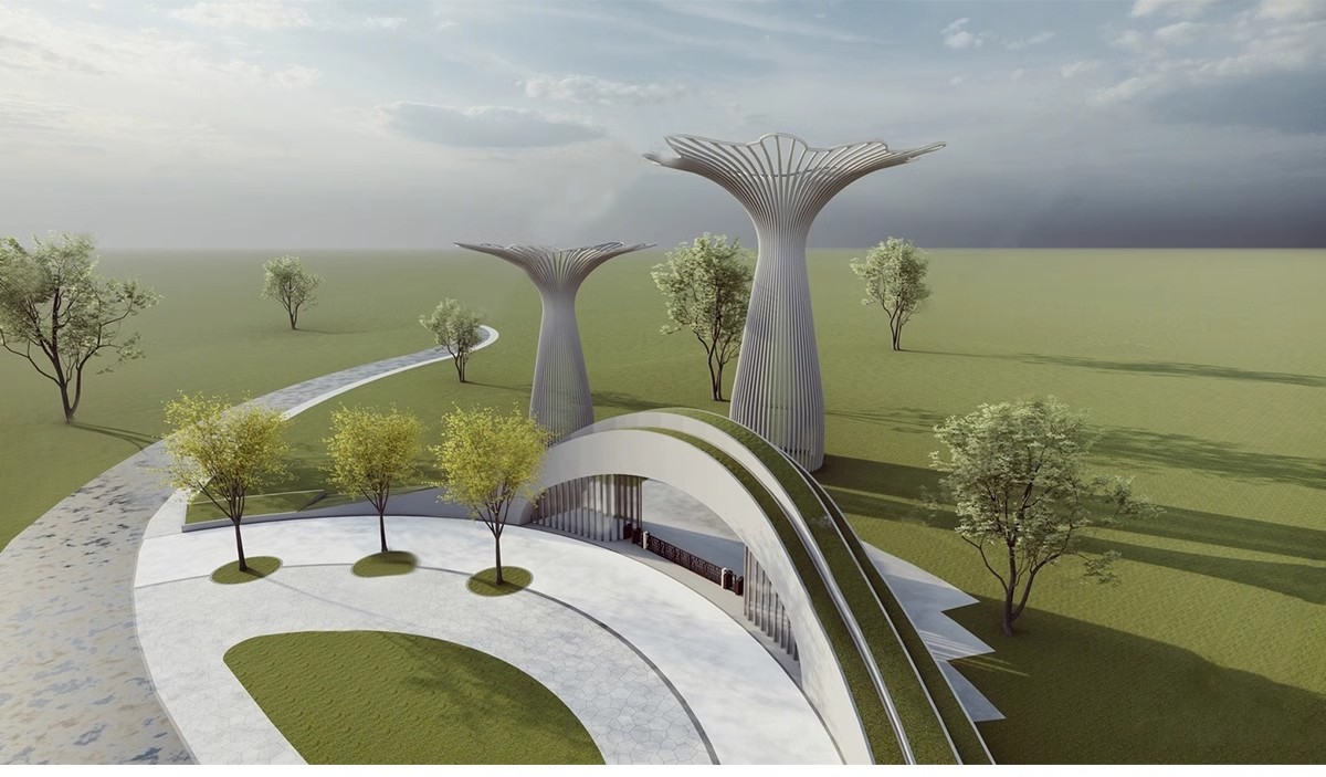 图片[27]-现代公园体育运动入口景观景区大门雕塑LOGO景墙指示标识牌SU模型-大怪兽分享