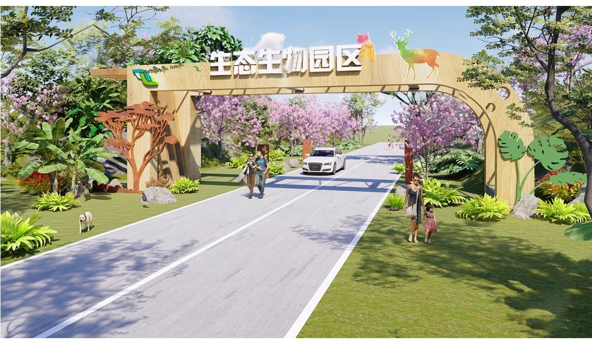 图片[28]-乡村民宿院门围墙su美丽民俗门头入户门新中式大门门口围栏SU模型-大怪兽分享