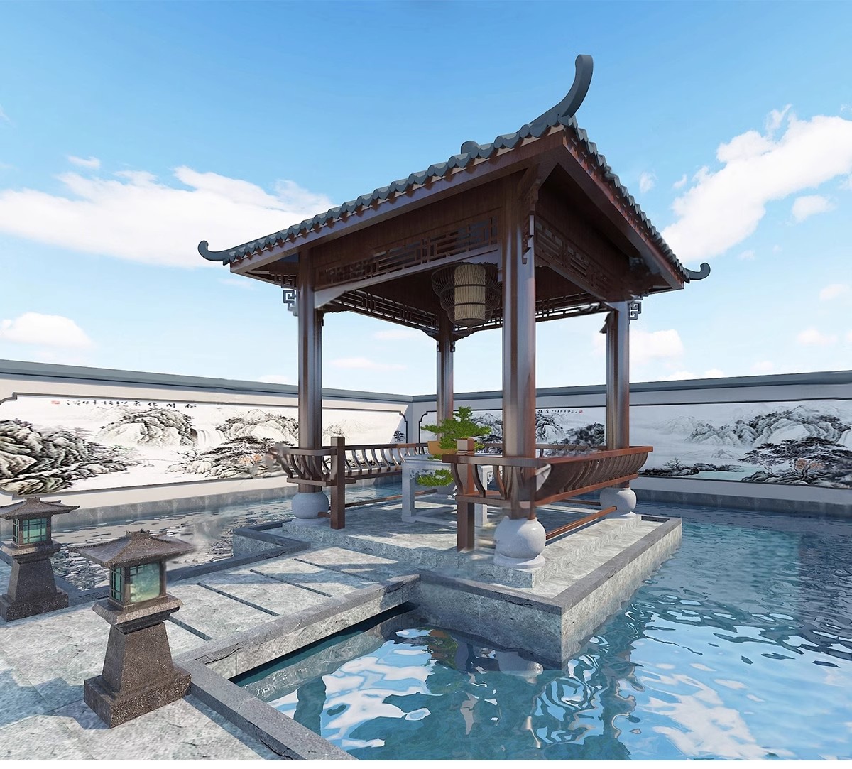 图片[27]-凉亭子廊架SU模型中式欧式古建园林sketchup建筑景观构件设计素材-大怪兽分享