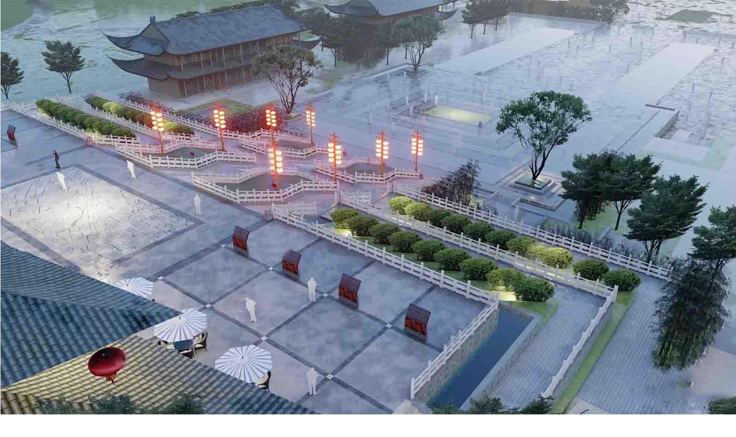 图片[28]-草图大师古建su模型 中式古建筑sketchup亭子城墙牌楼设计素材库-大怪兽分享