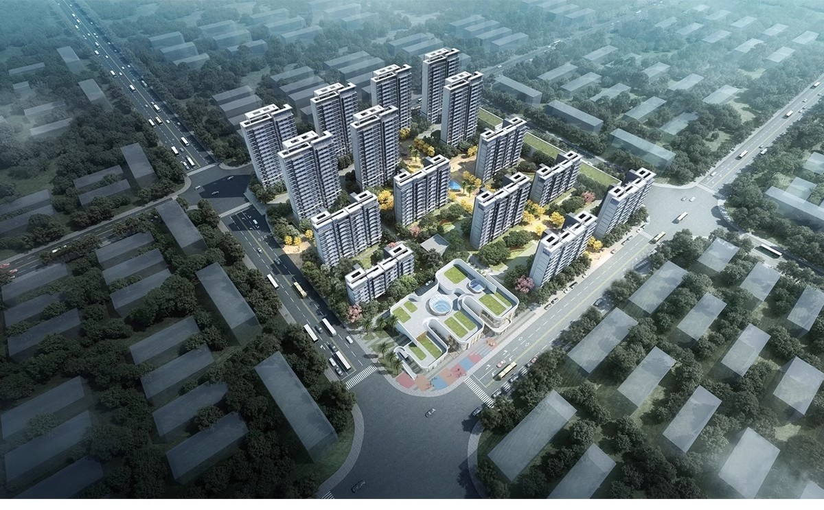 图片[28]-草图大师小区楼盘居住区住宅楼房屋鸟瞰别墅sketchup素材su模型库-大怪兽分享