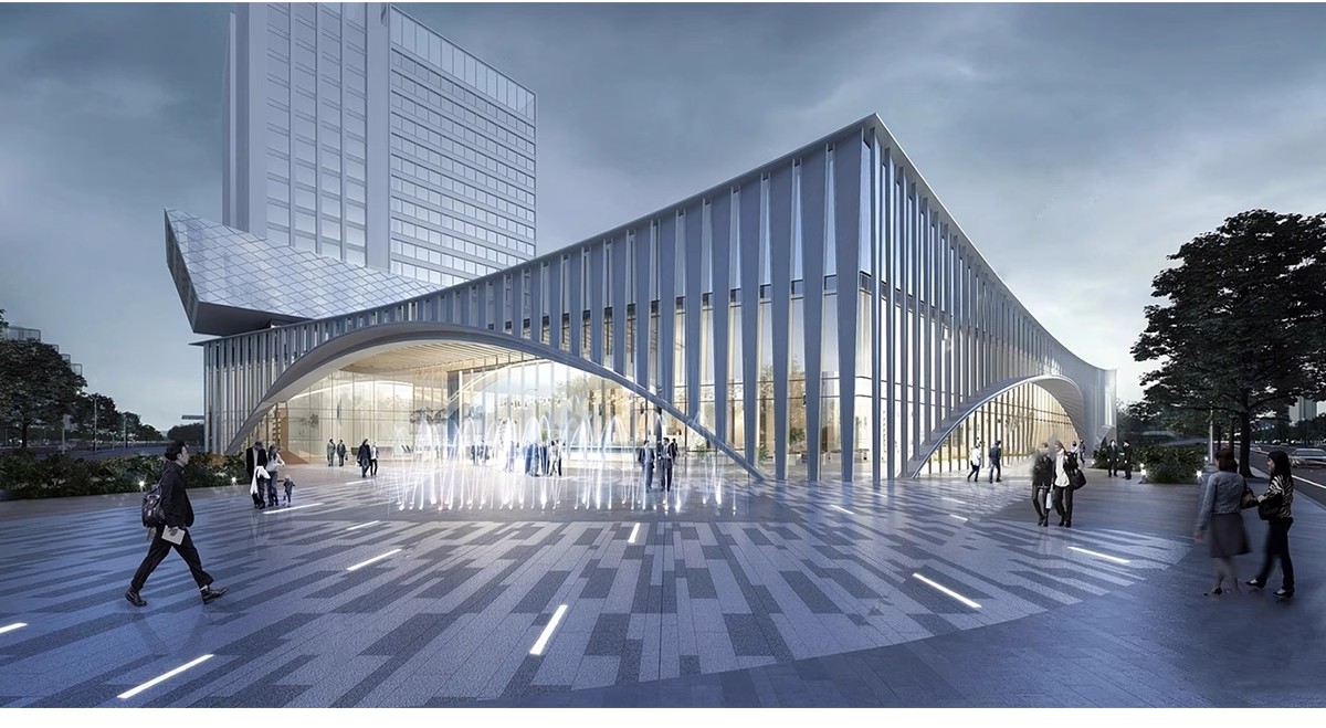 图片[29]-现代异形曲面格栅建筑外立面SU模型商业街镂空装饰墙表皮sketchup-大怪兽分享