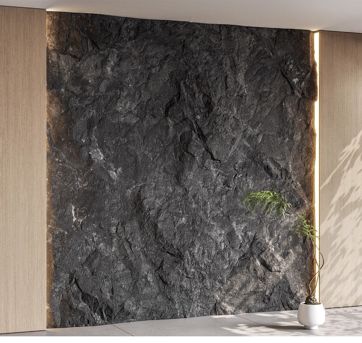 图片[28]-毛石墙面文化石熔积岩水泥石墙岩石浮雕背景墙草图大师单体SU模型-大怪兽分享