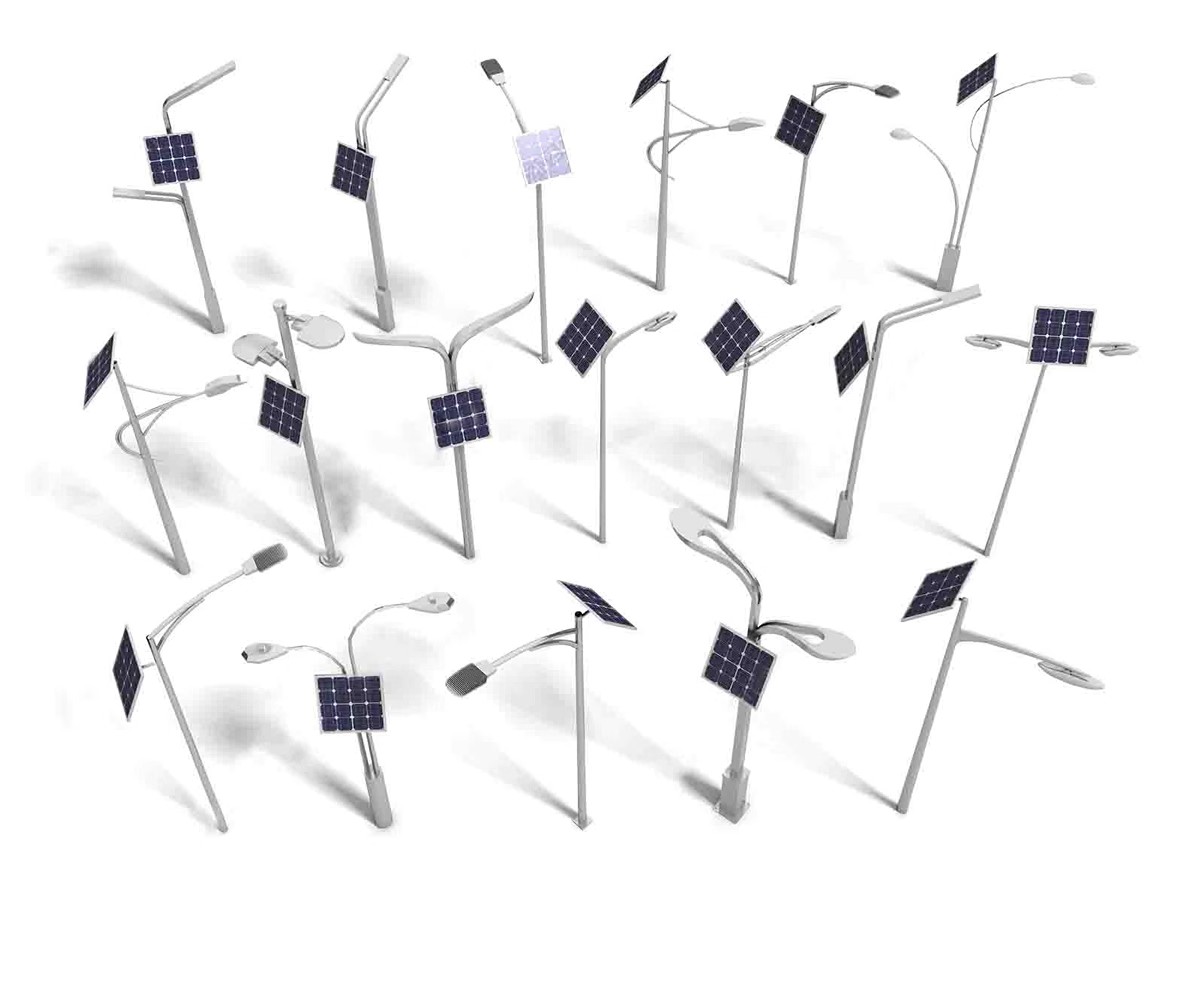 图片[27]-市政道路高杆灯太阳能景观灯广场玉兰灯城市路灯su模型库草图大师-大怪兽分享