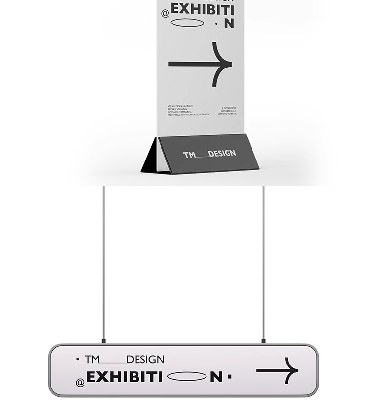 图片[6]-高级感导视系统路引路牌指示牌灯箱海报店招VI展示样机ps设计素材-大怪兽分享