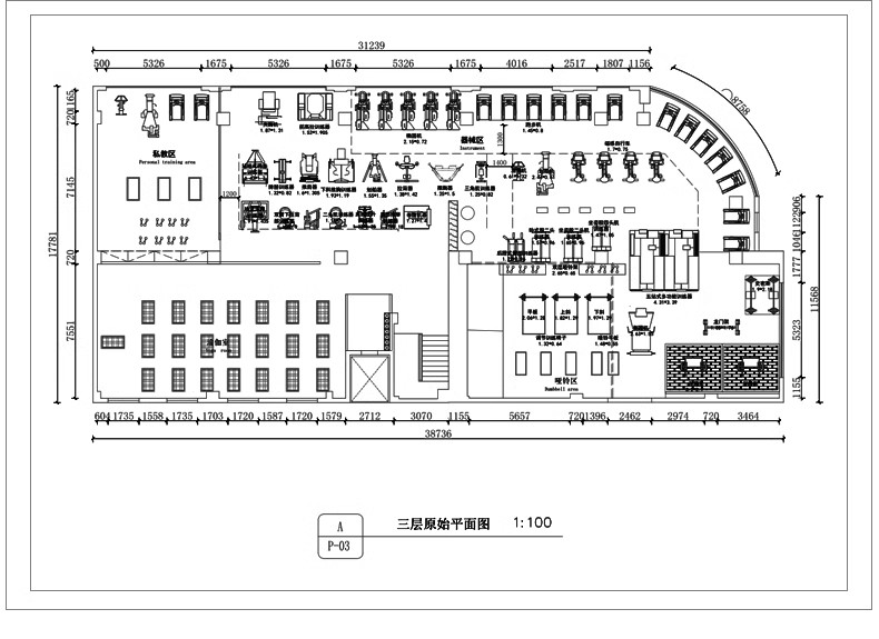 图片[29]-运动健身器械CAD图库健身房会所小区器材户外设备CAD图纸模块素材-大怪兽分享