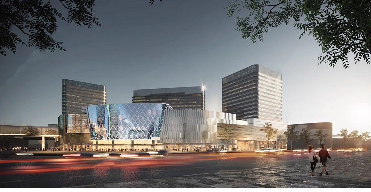 图片[29]-现代商业综合体商城商场购物中心步行街广场草图大师SU模型素材-大怪兽分享