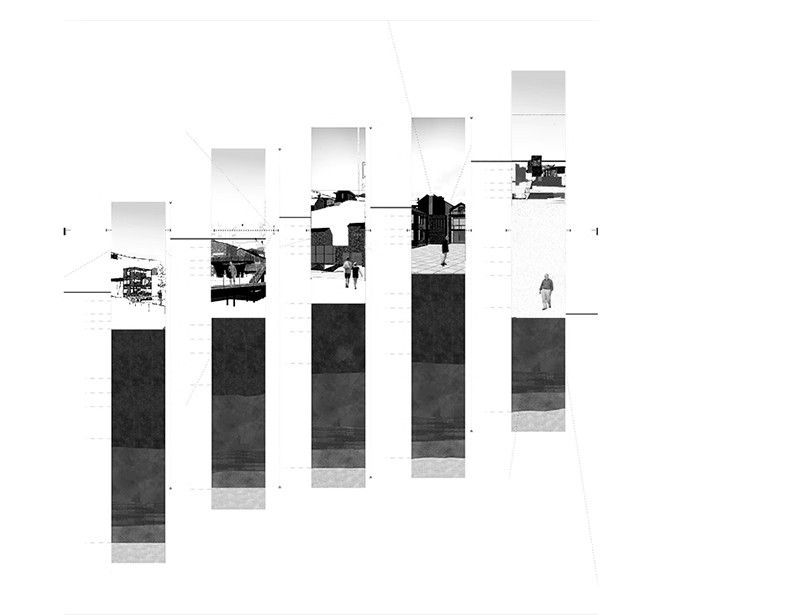 图片[29]-PS小清新插画风建筑景观现场地空间人群小场景剖面分析图PSD素材-大怪兽分享