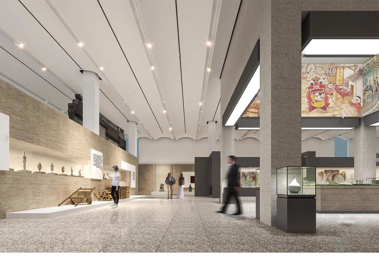 图片[29]-布艺刺绣皮影戏剧非遗文化展厅博物馆中式传统民俗展览馆su模型-大怪兽分享