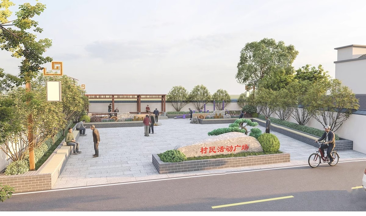 图片[28]-新中式美丽乡村农业生态旅游文化广场民宿公园建筑景观SU模型CAD-大怪兽分享