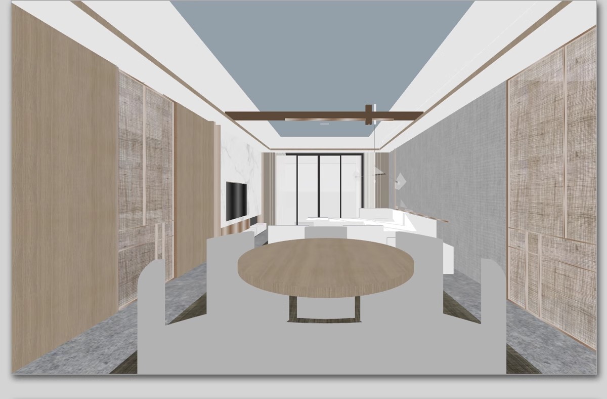 图片[24]-家装全套CAD施工图整套SU模型配套室内设计sketchup草图大师素材-大怪兽分享