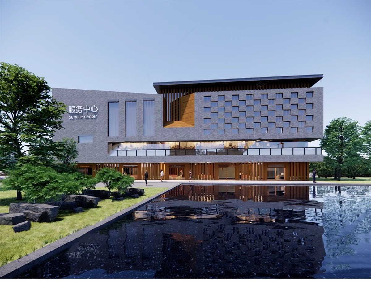 图片[29]-活动中心SU模型 老年青少年社区建筑大学生服务运动场馆草图大师-大怪兽分享