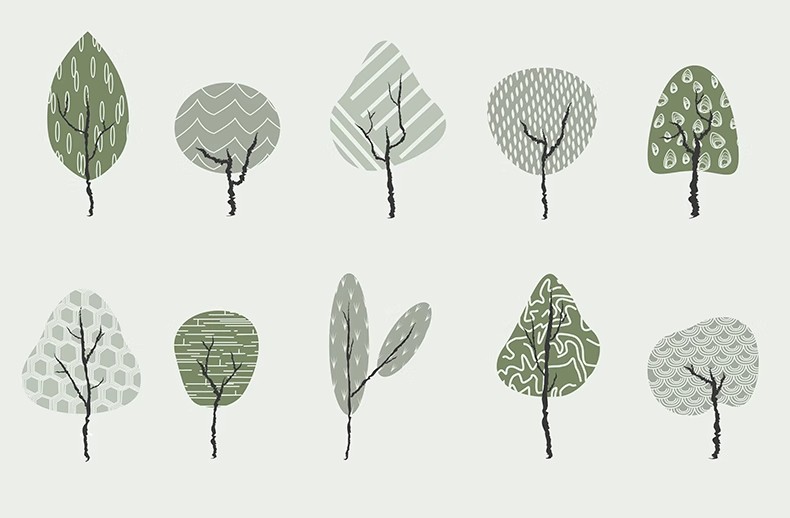 图片[29]-拼贴插画风小清新植物PSD建筑PS剖面Ai矢量立面树PNG免抠分层素材-大怪兽分享