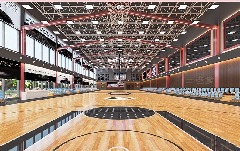 图片[30]-学校体育馆SU模型 室内运动场篮球馆网球游泳馆CAD施工图草图大师-大怪兽分享
