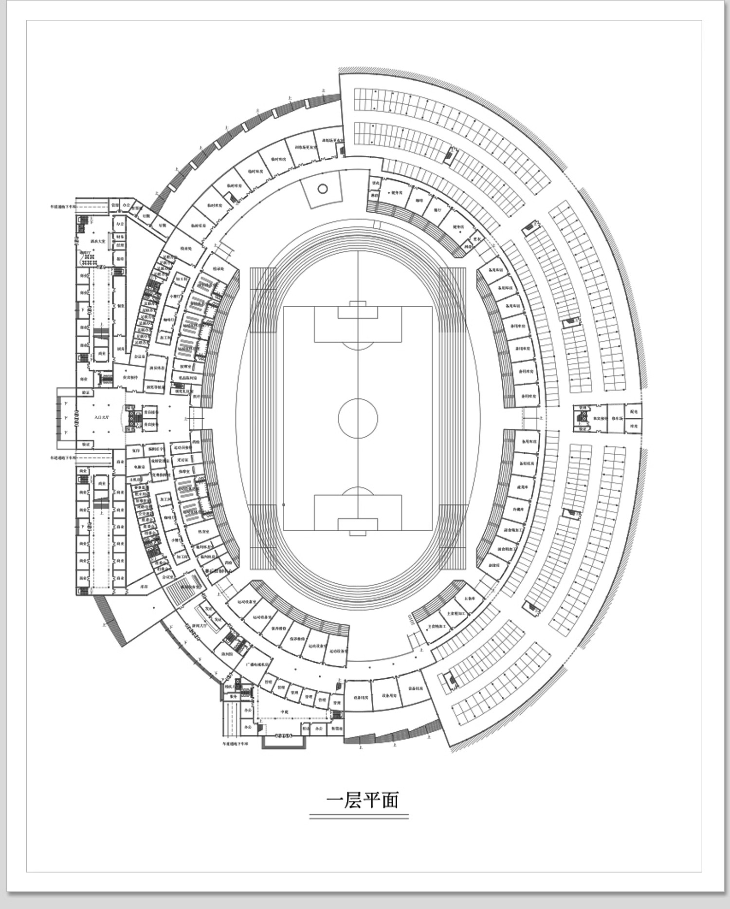 图片[30]-体育馆CAD施工图平面图篮球运动场健身中心建筑规划方案素材设计-大怪兽分享