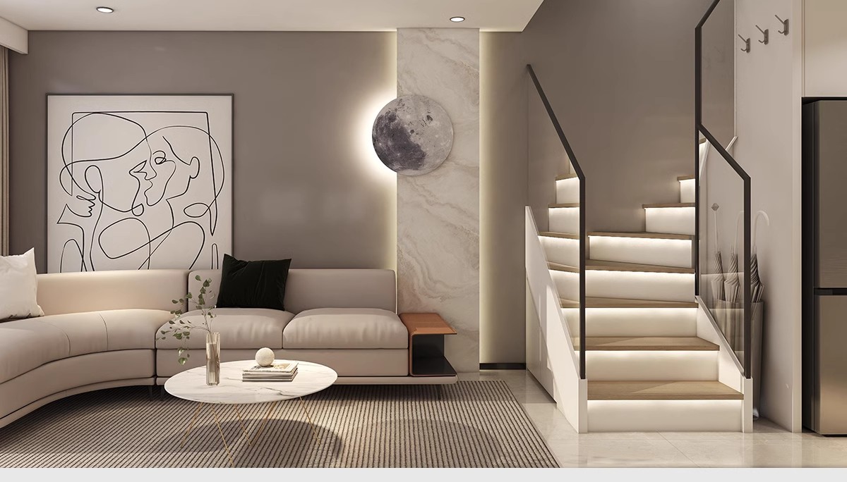 图片[28]-公寓LOFT装修设计效果图小户型复式酒店单身公寓室内CAD施工图纸-大怪兽分享