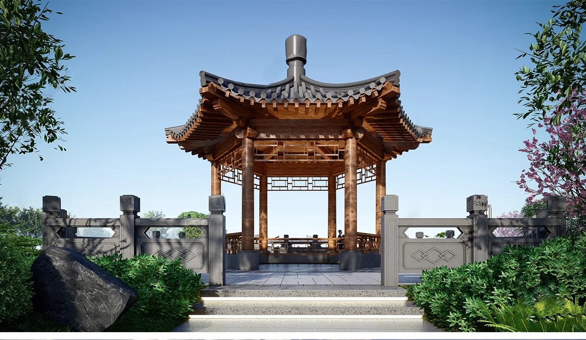 图片[29]-凉亭子廊架SU模型中式欧式古建园林sketchup建筑景观构件设计素材-大怪兽分享