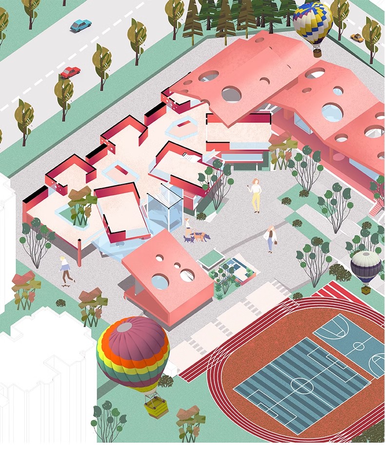 图片[27]-小清新插画风PS/AI素材库植物人物拼贴园林景观建筑分析PSD效果图-大怪兽分享