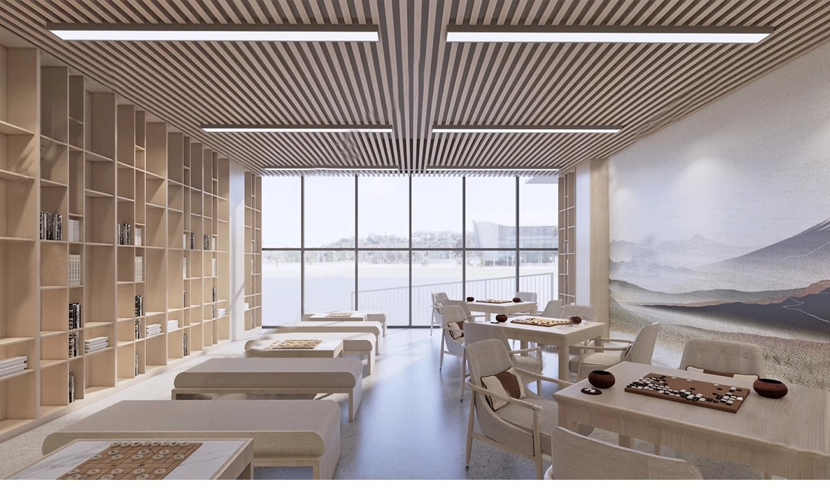 图片[30]-草图大师现代养老院福利院疗养中心大厅活动室卧室SU模型室内设计-大怪兽分享