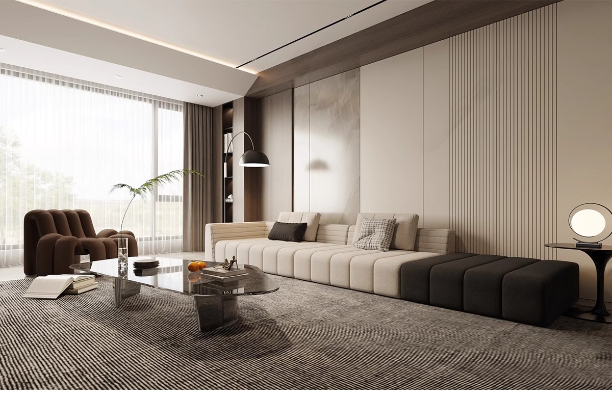 图片[30]-意式风格3d模型家装室内客厅现代轻奢意大利沙发家具双人床3dmax-大怪兽分享