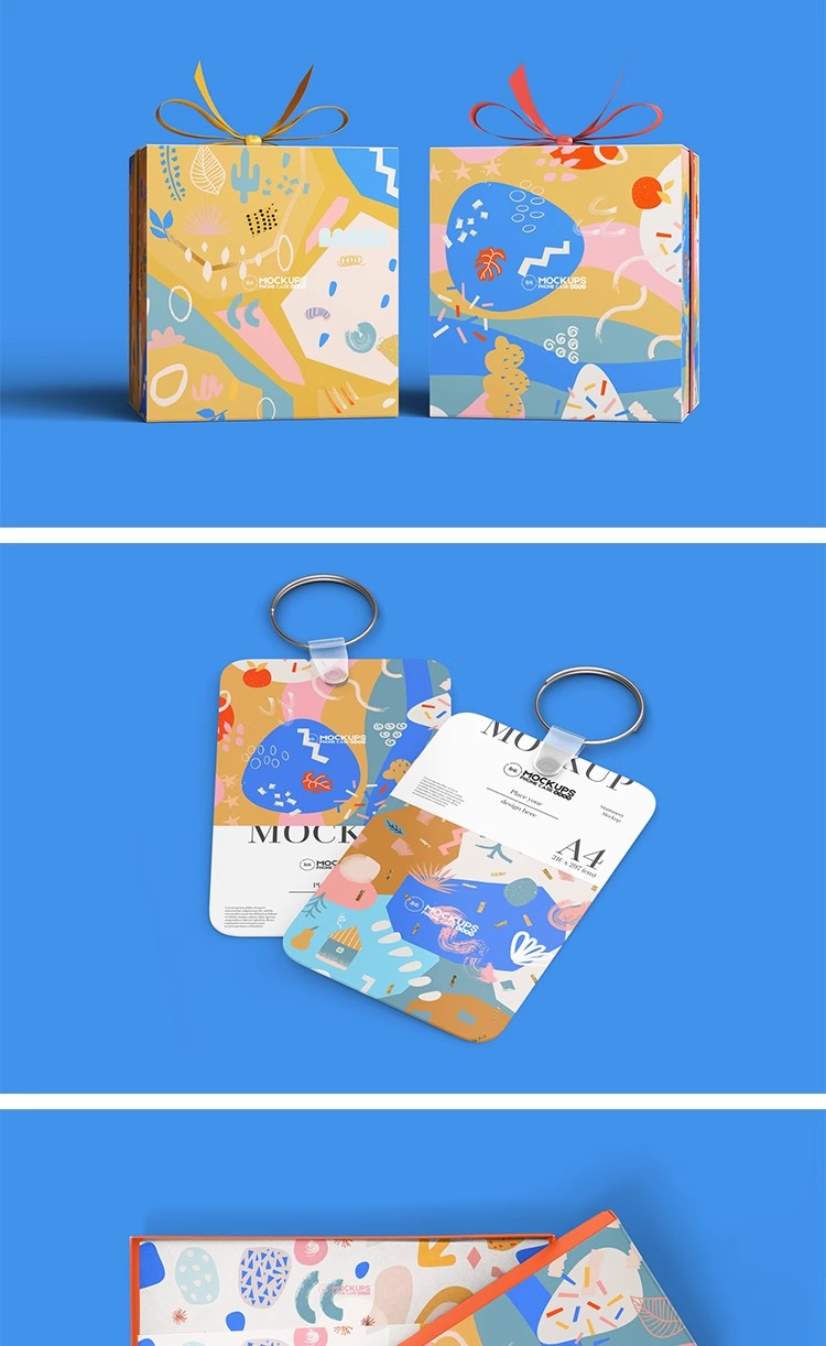 图片[8]-文创品牌产品VI提案logo手机壳海报包装纸盒样机psd设计素材模板-大怪兽分享