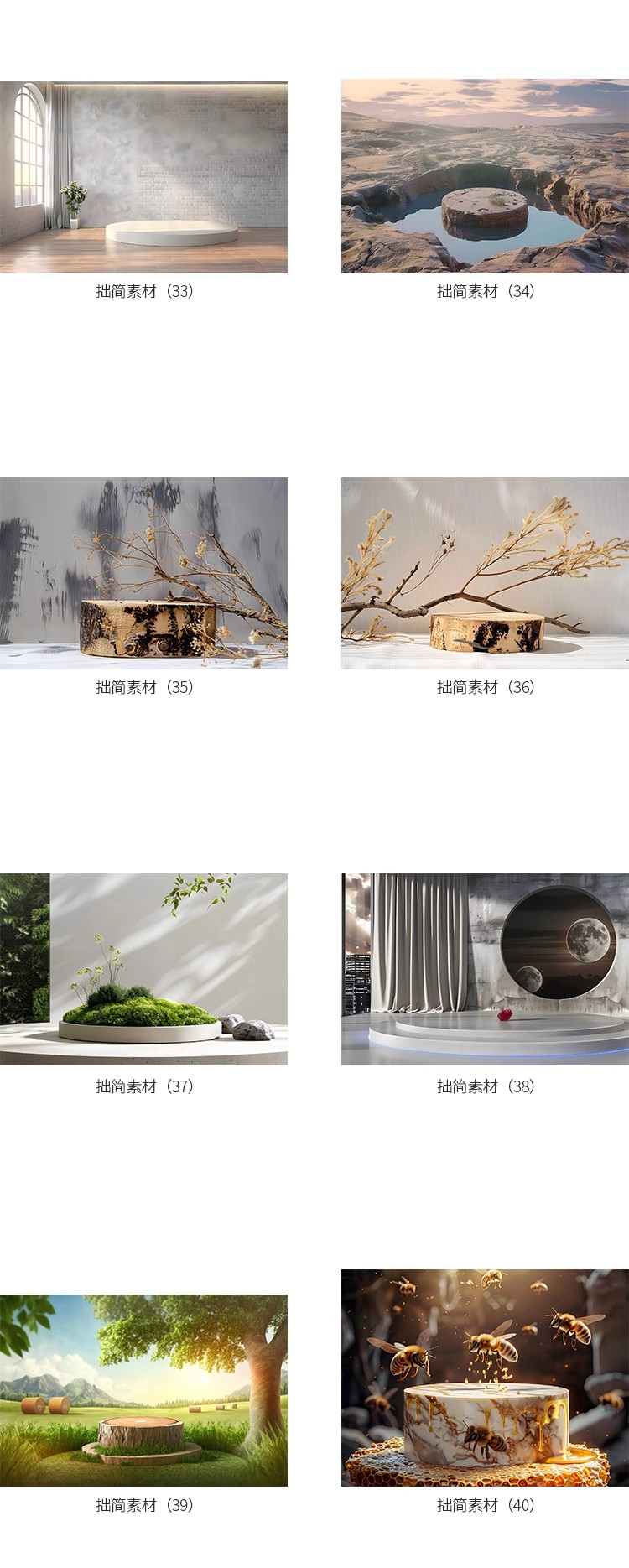 图片[8]-高级感C4D风格电商淘宝主图产品展台海报背景图片PSD设计素材模板-大怪兽分享