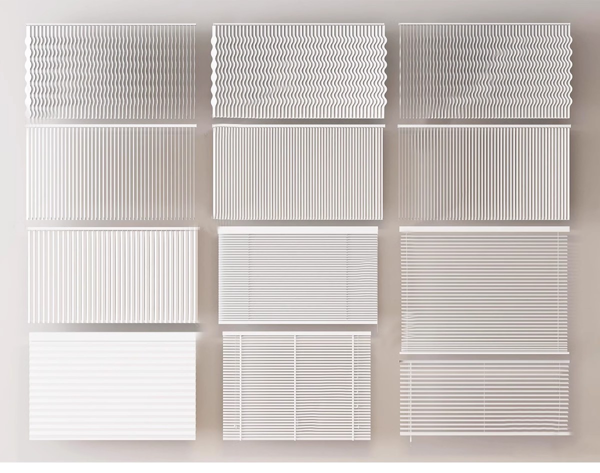 图片[31]-客厅卧室软装现代布艺罗马杆窗帘纱帘帷幔遮光拉帘SU模型草图大师-大怪兽分享