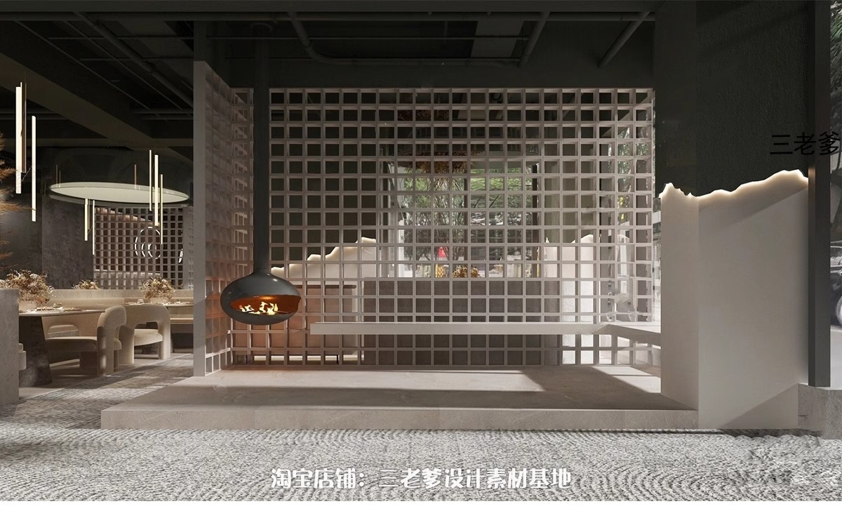 图片[31]-草图大师美式西式西餐厅港式茶餐厅餐馆餐饮店快餐厅店SU模型素材-大怪兽分享