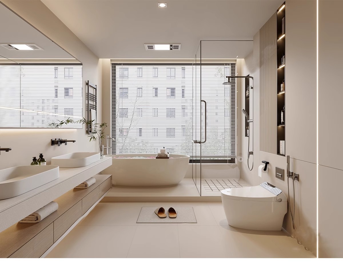 图片[30]-浴室卫生间卫浴SU模型库家装草图大师马桶洗手盆浴缸淋浴sketchup-大怪兽分享