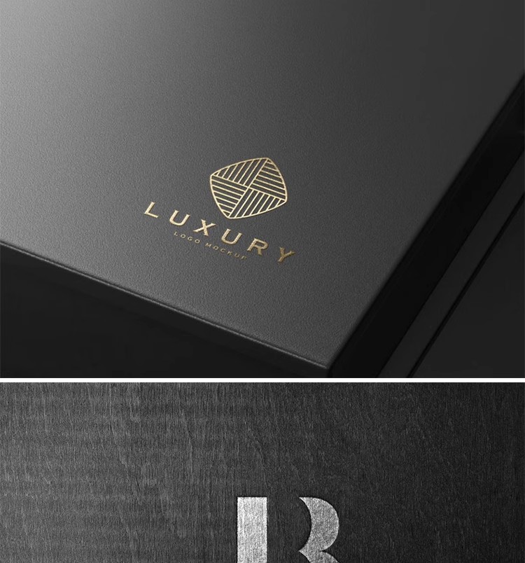 图片[15]-YJ-401企业LOGO品牌标志效果展示提案烫金压痕贴图样机PSD素材图-大怪兽分享