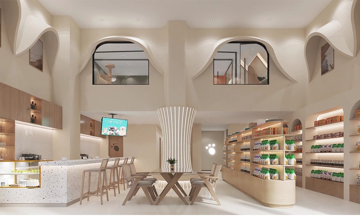 图片[31]-现代北欧宠物店SU模型猫舍狗屋宠物商店生活馆CAD施工图草图大师-大怪兽分享