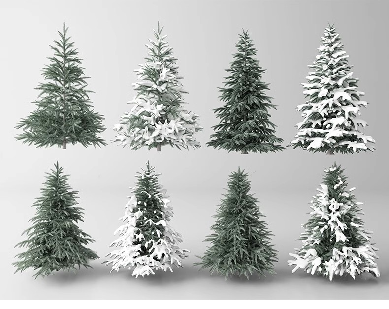 图片[23]-园林景观庭院植物三维真实花草树木乔木花卉灌木草图大师SU模型库-大怪兽分享