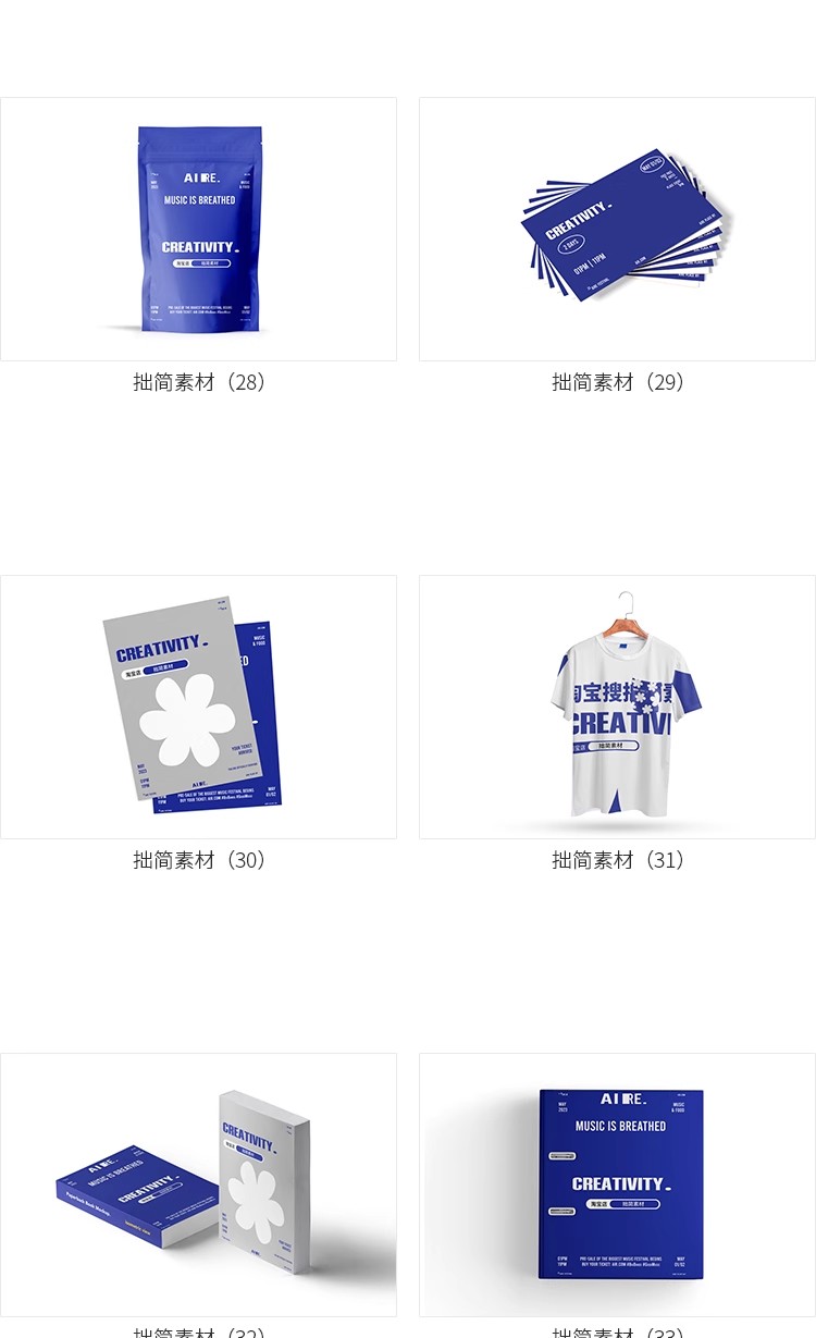 图片[10]-毕业设计作品文创品牌Vi提案应用logo展示贴图样机PSD素材模板ps-大怪兽分享