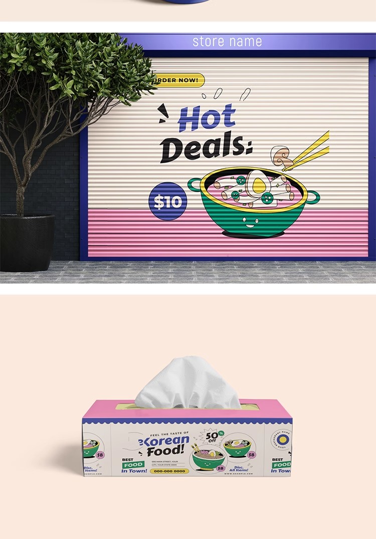 图片[10]-30款文创餐饮外卖品牌VI提案logo展示智能贴图样机PS设计素材模板-大怪兽分享