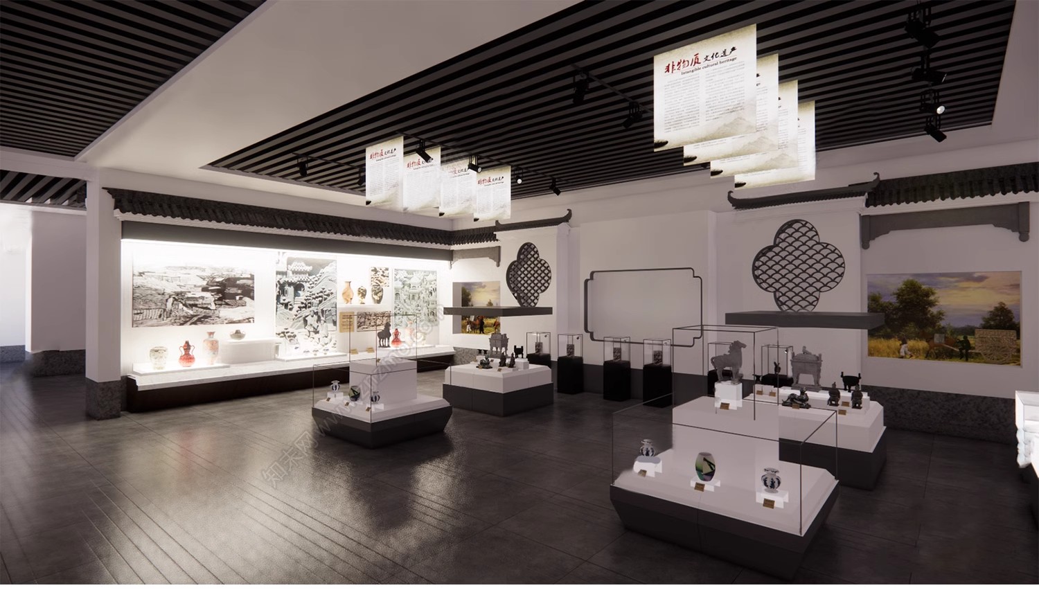 图片[33]-布艺刺绣皮影戏剧非遗文化展厅博物馆中式传统民俗展览馆su模型-大怪兽分享