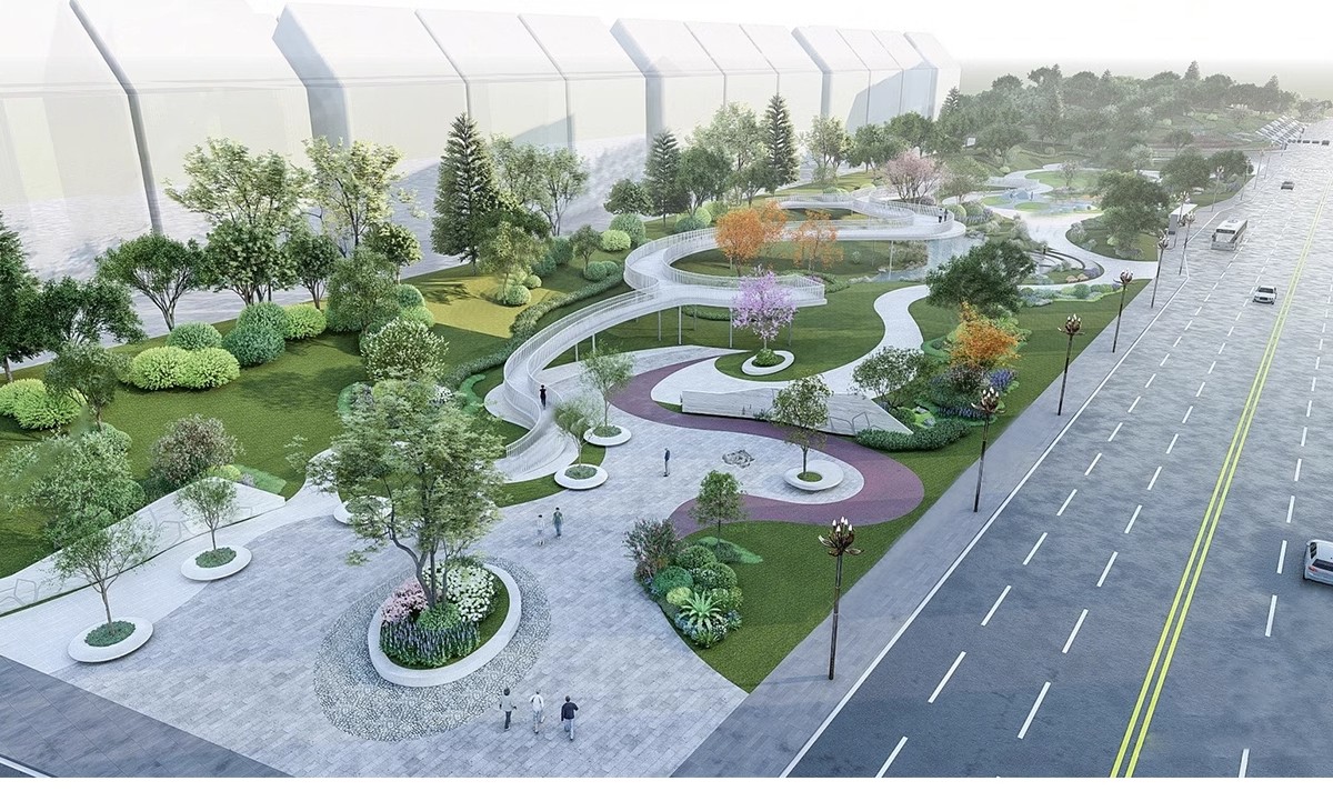 图片[31]-现代公园广场小游园园林节点景观树池座椅坐凳小品草图大师SU模型-大怪兽分享