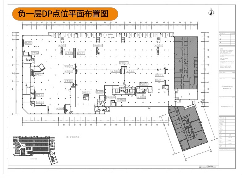 图片[23]-停车场规划设计建筑CAD平面图纸 地下车库SU模型车位施工图素材-大怪兽分享