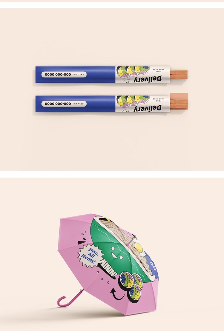 图片[11]-30款文创餐饮外卖品牌VI提案logo展示智能贴图样机PS设计素材模板-大怪兽分享