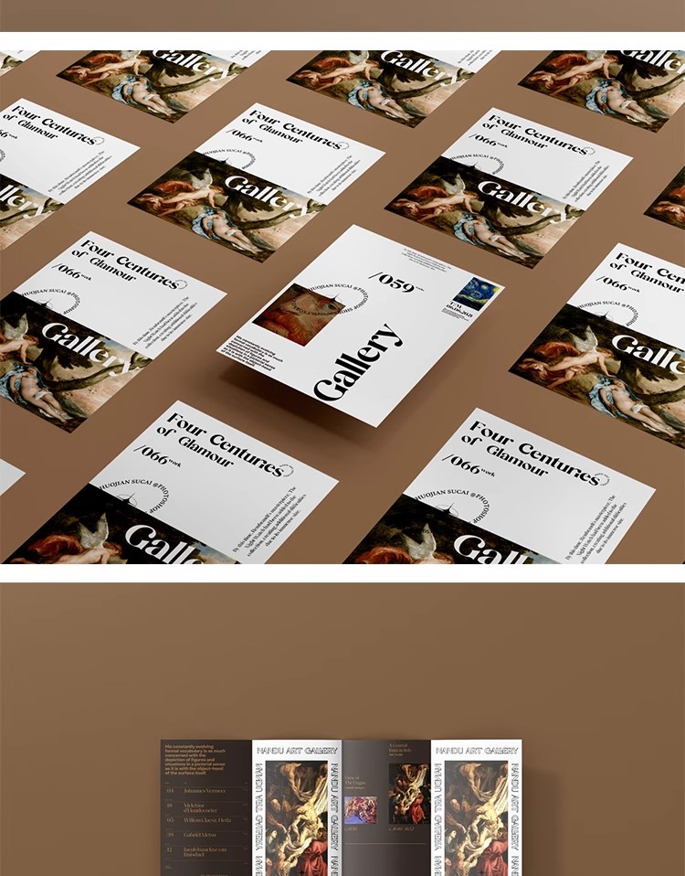 图片[11]-高级感艺术展览博物馆文创品牌vi提案展示贴图样机PS设计素材模板-大怪兽分享