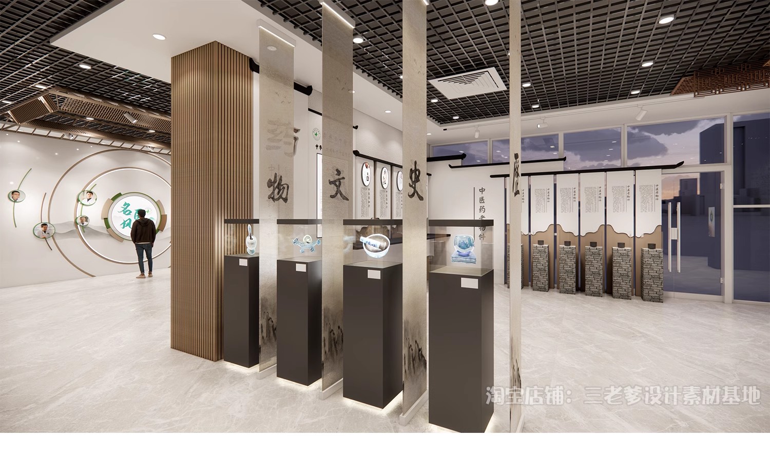 图片[34]-布艺刺绣皮影戏剧非遗文化展厅博物馆中式传统民俗展览馆su模型-大怪兽分享