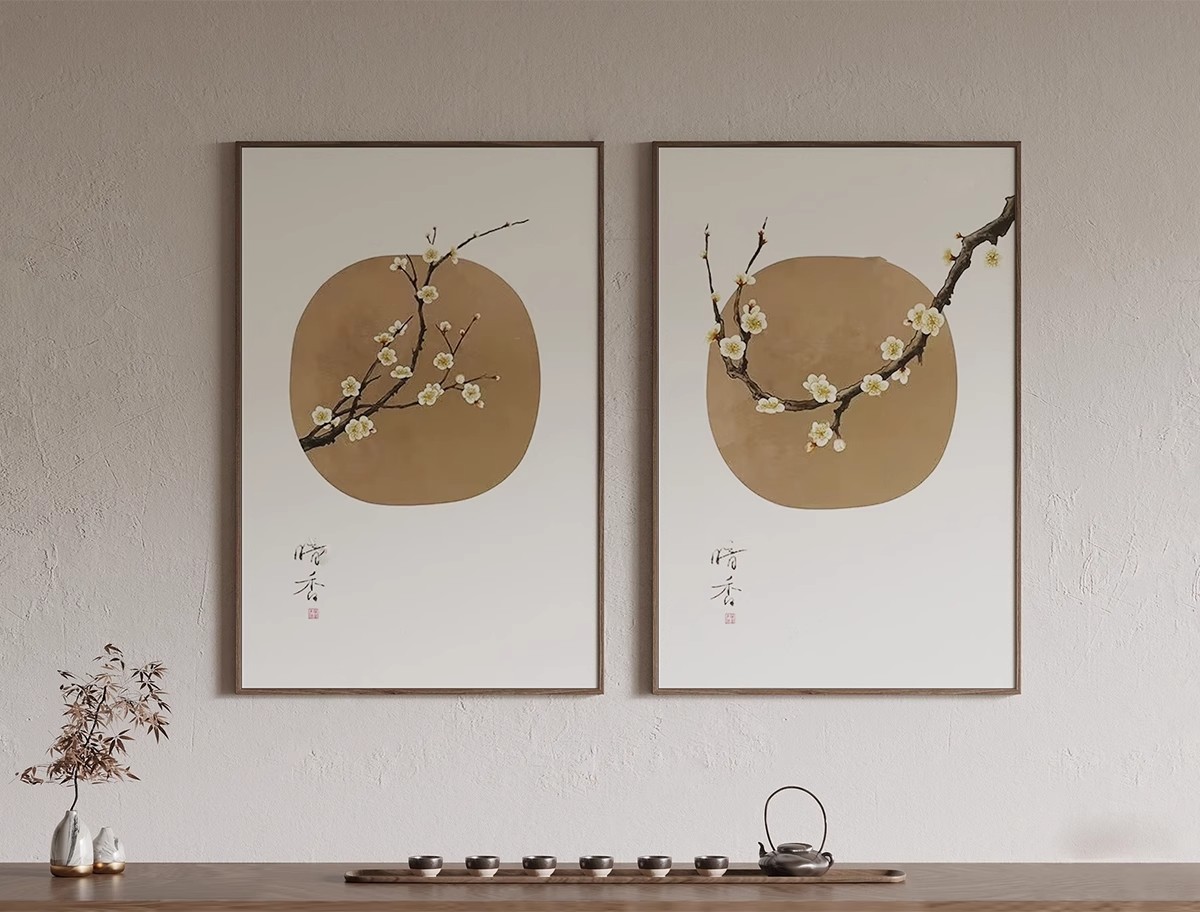 图片[34]-抽象现代装饰画3dmax单体风景侘寂中式挂画板摆件3d模型设计素材-大怪兽分享