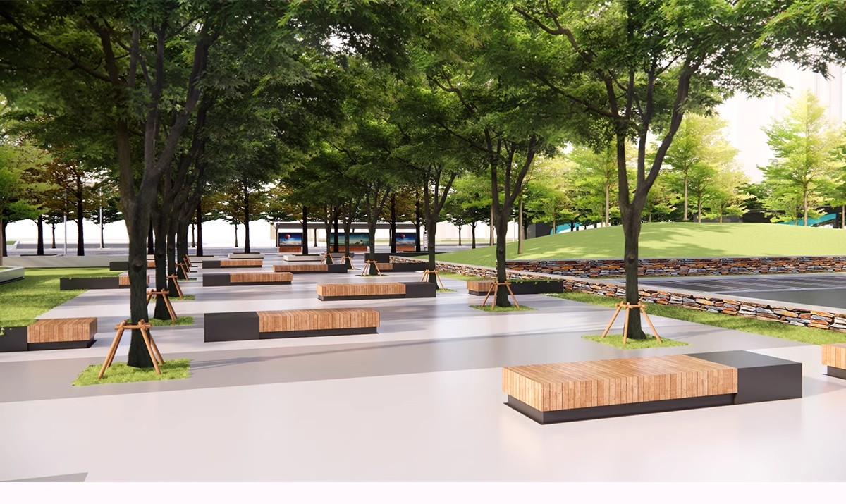 图片[34]-园林异形树桌户外吧台现代公园景观树池创意休闲座椅卡座SU模型-大怪兽分享