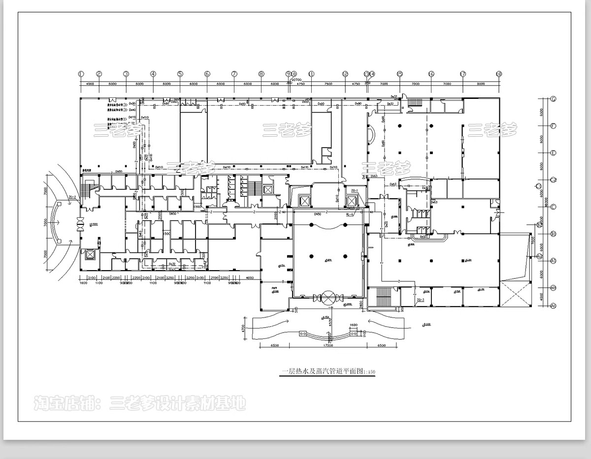 图片[34]-消防给排水电气系统图CAD施工图 工装纸配电强弱电水电全套设计图-大怪兽分享
