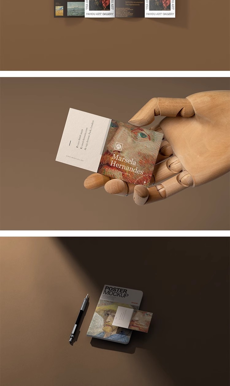 图片[12]-高级感艺术展览博物馆文创品牌vi提案展示贴图样机PS设计素材模板-大怪兽分享