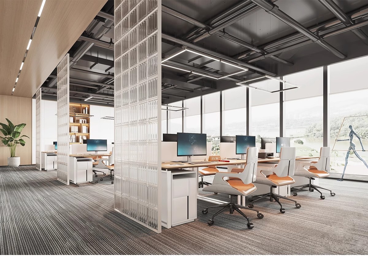 图片[34]-办公室SU模型CAD全套现代北欧会议室共享空间loft工作室草图大师-大怪兽分享