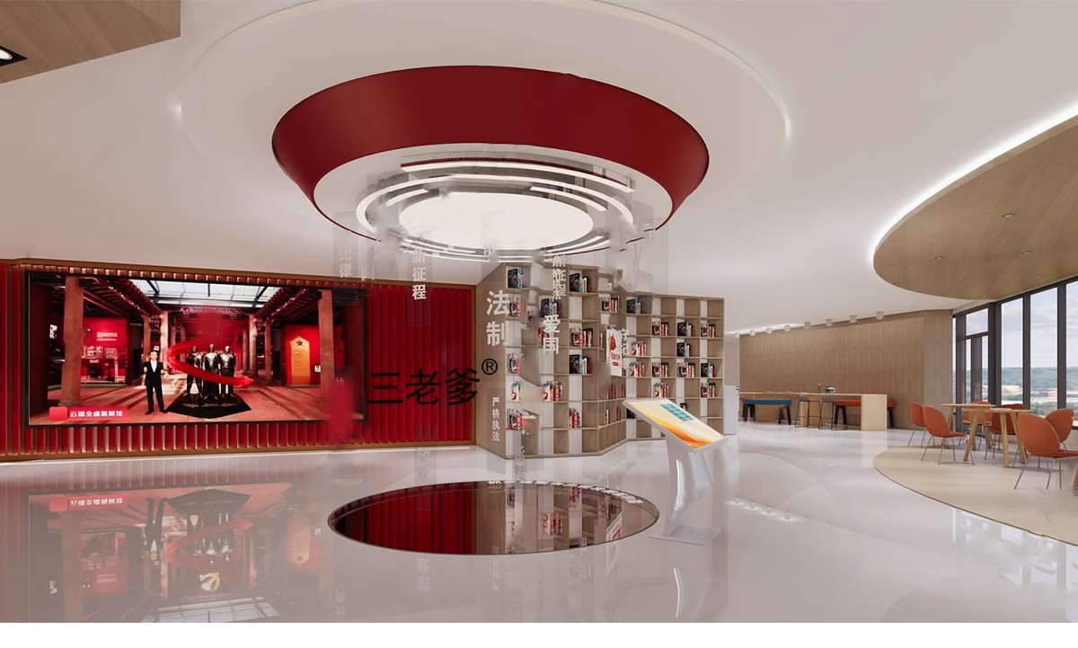 图片[30]-红色文化展厅 室内主题荣誉墙纪念馆展览馆博物馆草图大师SU模型-大怪兽分享