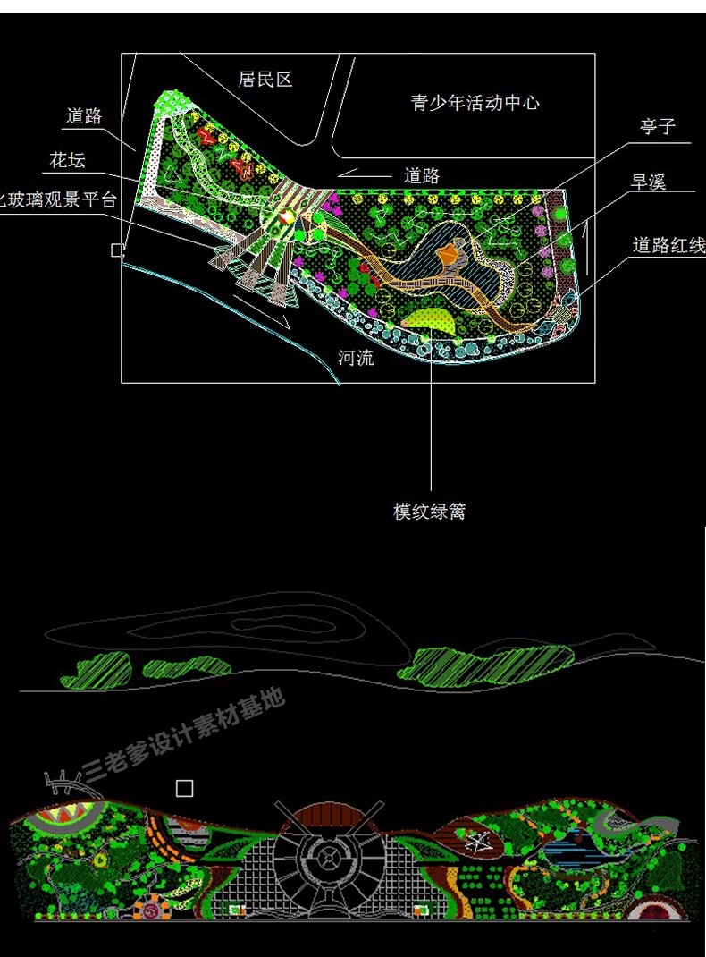 图片[21]-园林景观公园规划设计案例文本城市绿地植物作品方案PPT模板资料-大怪兽分享