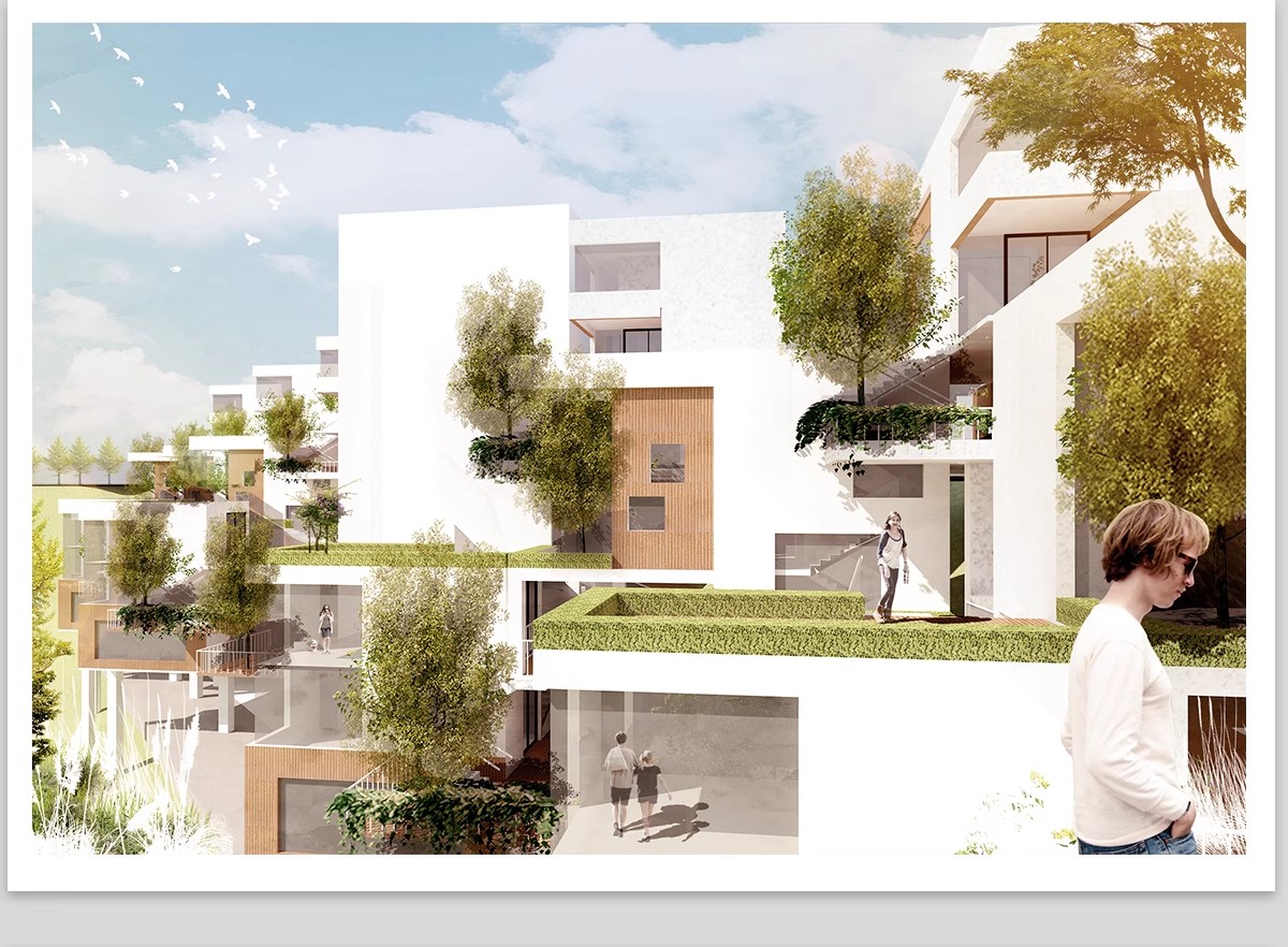 图片[36]-小清新竞赛风PS公园广场建筑景观插画风拼贴风效果图后期PSD素材-大怪兽分享